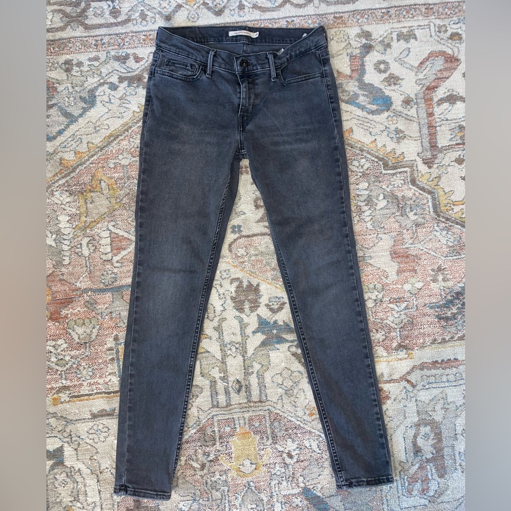 Levi's Women's Skinny Jeans - Dark Gray